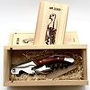 Premium Wood-Handle Corkscrew in Box