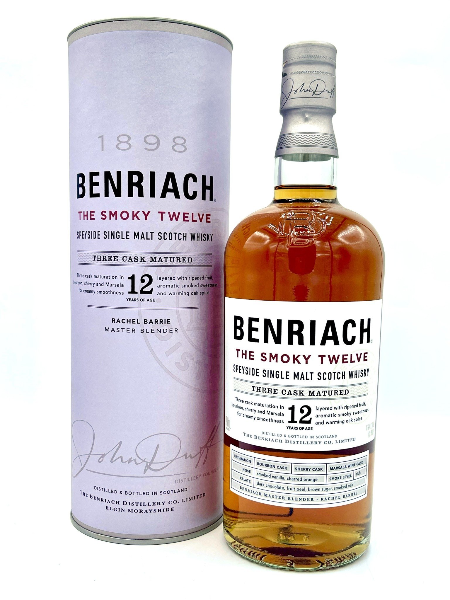 Benriach "The Smoky" 12yr Single Malt Scotch Whisky 750ml (92 proof)