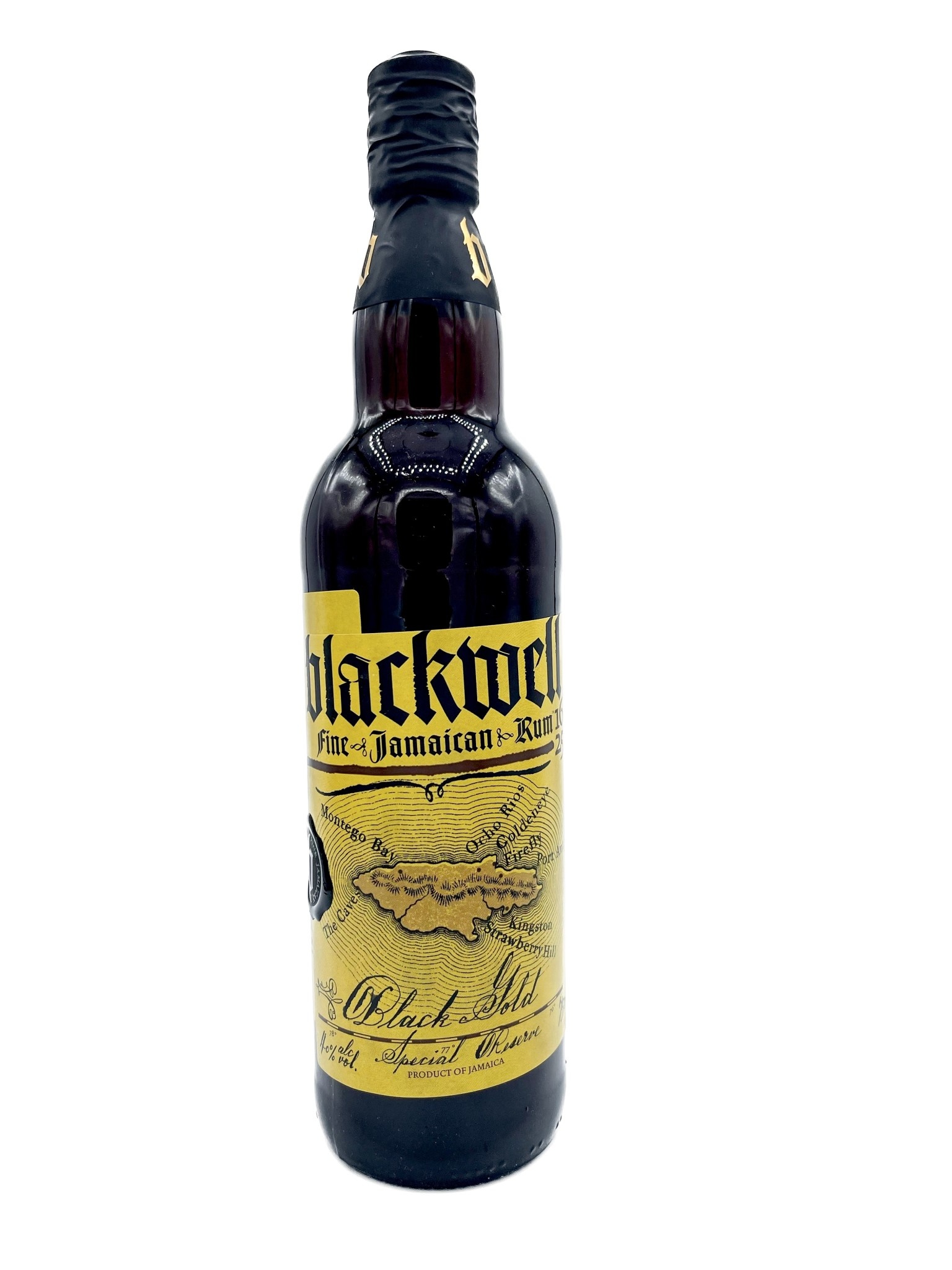 Blackwell Jamaican Rum Black Gold Special Reserve 750ml (80 Proof)
