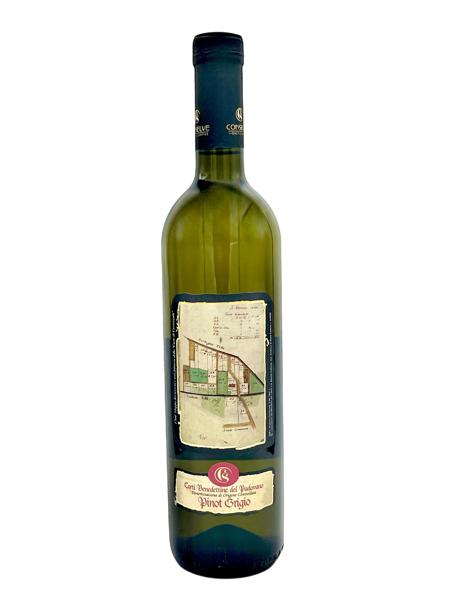 Corti Benedettine del Padovano Pinot Grigio 2022 Vignetti Conselve 750ml