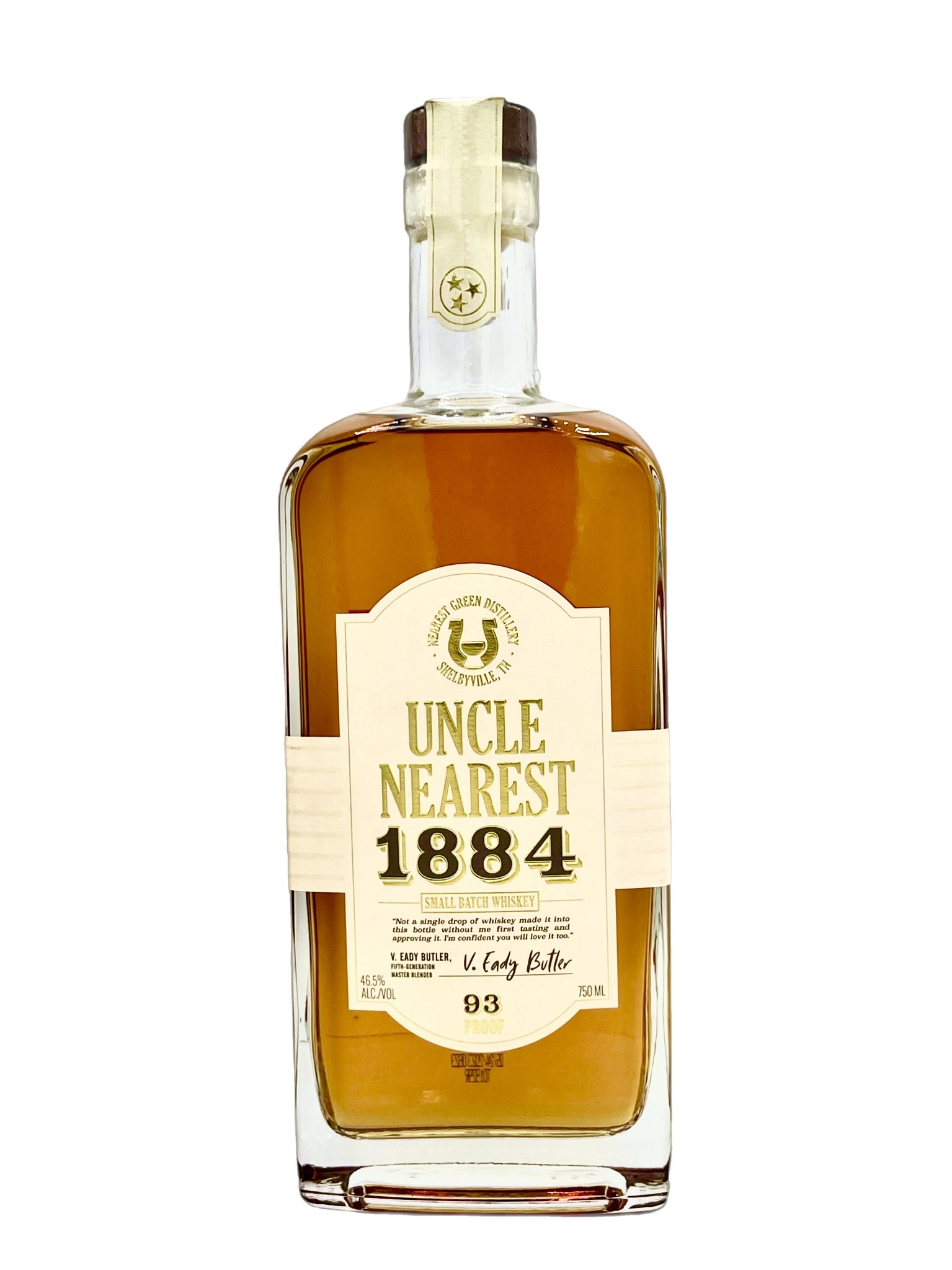Uncle Nearest 1884 Tennessee Small Batch Whiskey (93 proof) 750ml
