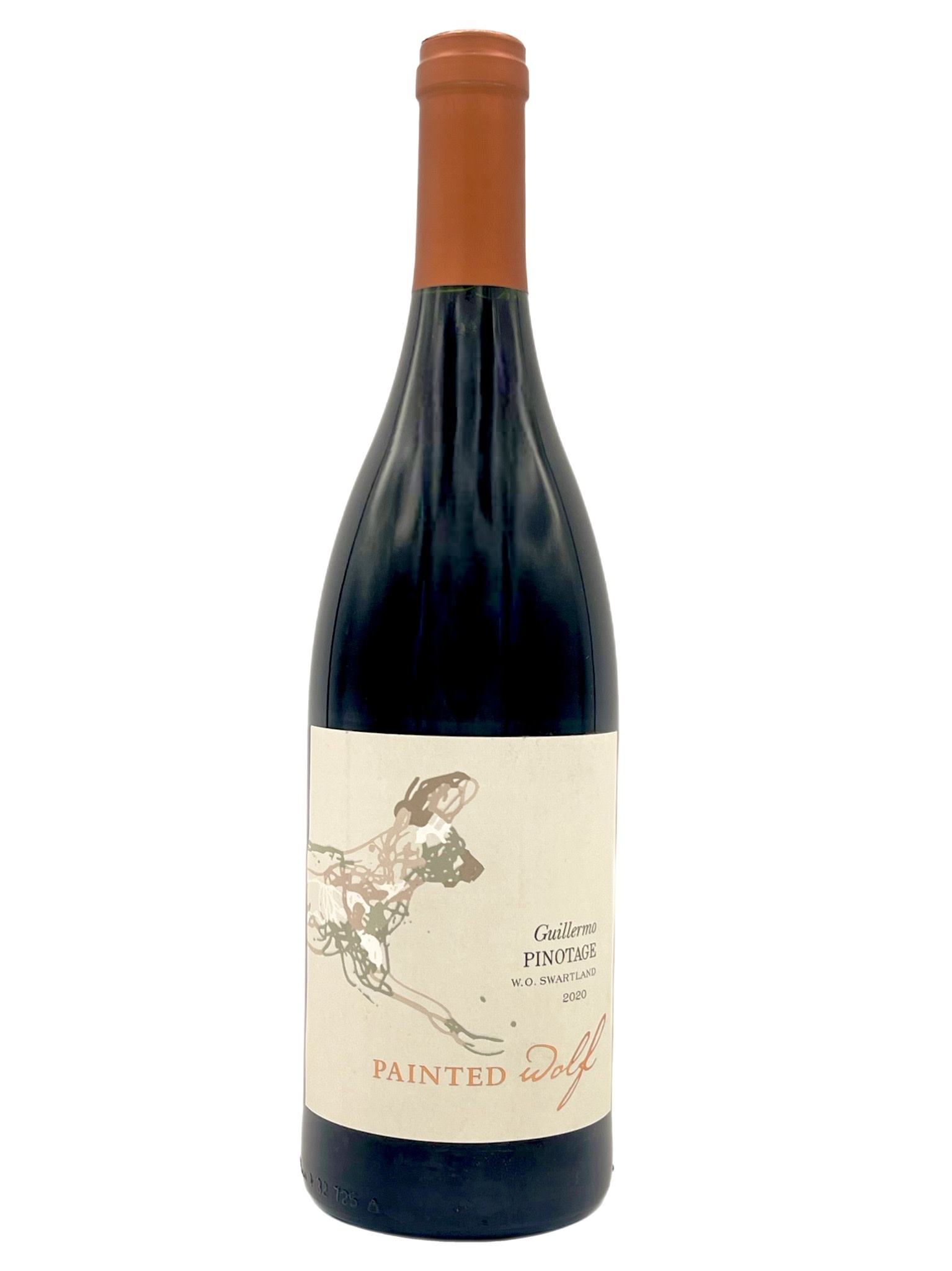 Swartland Pinotage 2020 Painted Wolf  “Guillermo"  750ml