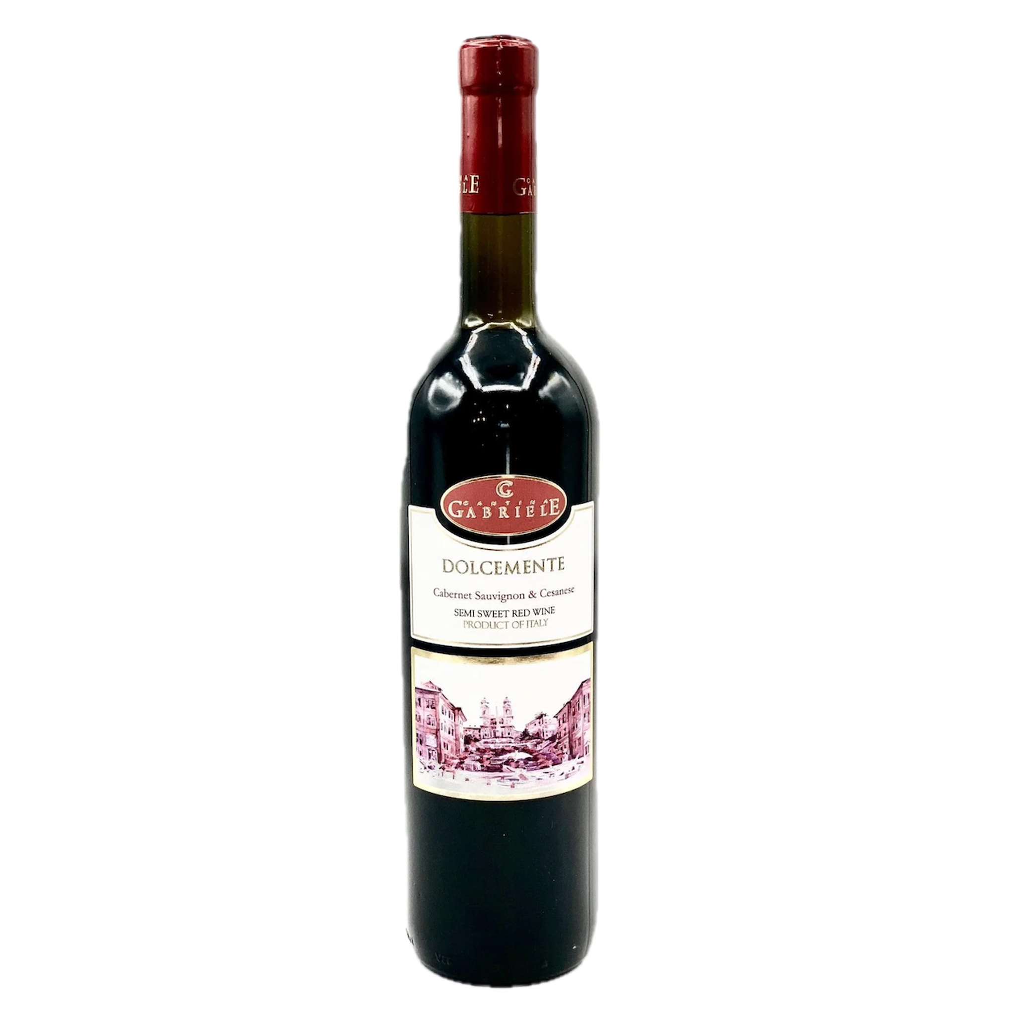 Kosher Lazio Semi Sweet Red 2022 Cantina Gabriele ‘Dolcemente’ Red 750ml