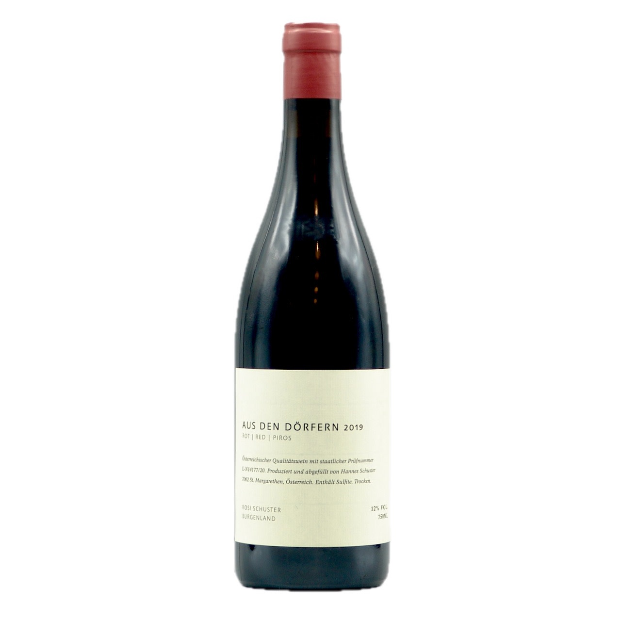 Austrian Red 2020 Rosi Schuster "Aus Den Dorfern"  750ml