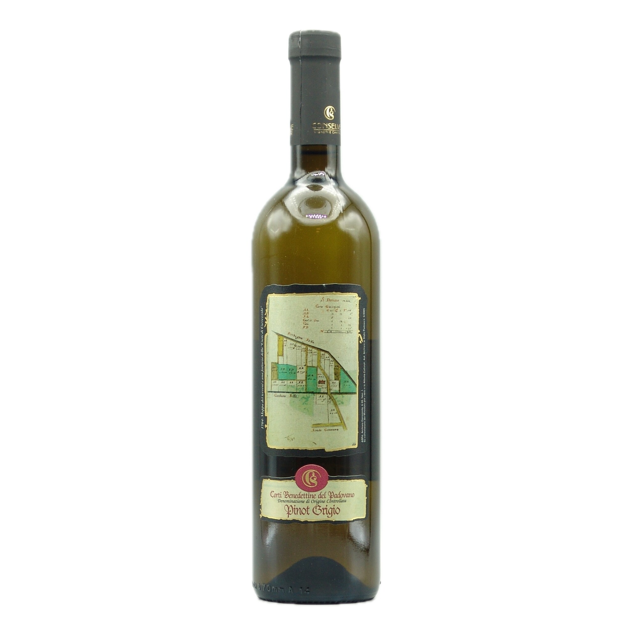 Corti Benedettine del Padovano Pinot Grigio 2023 Vignetti Conselve 750ml