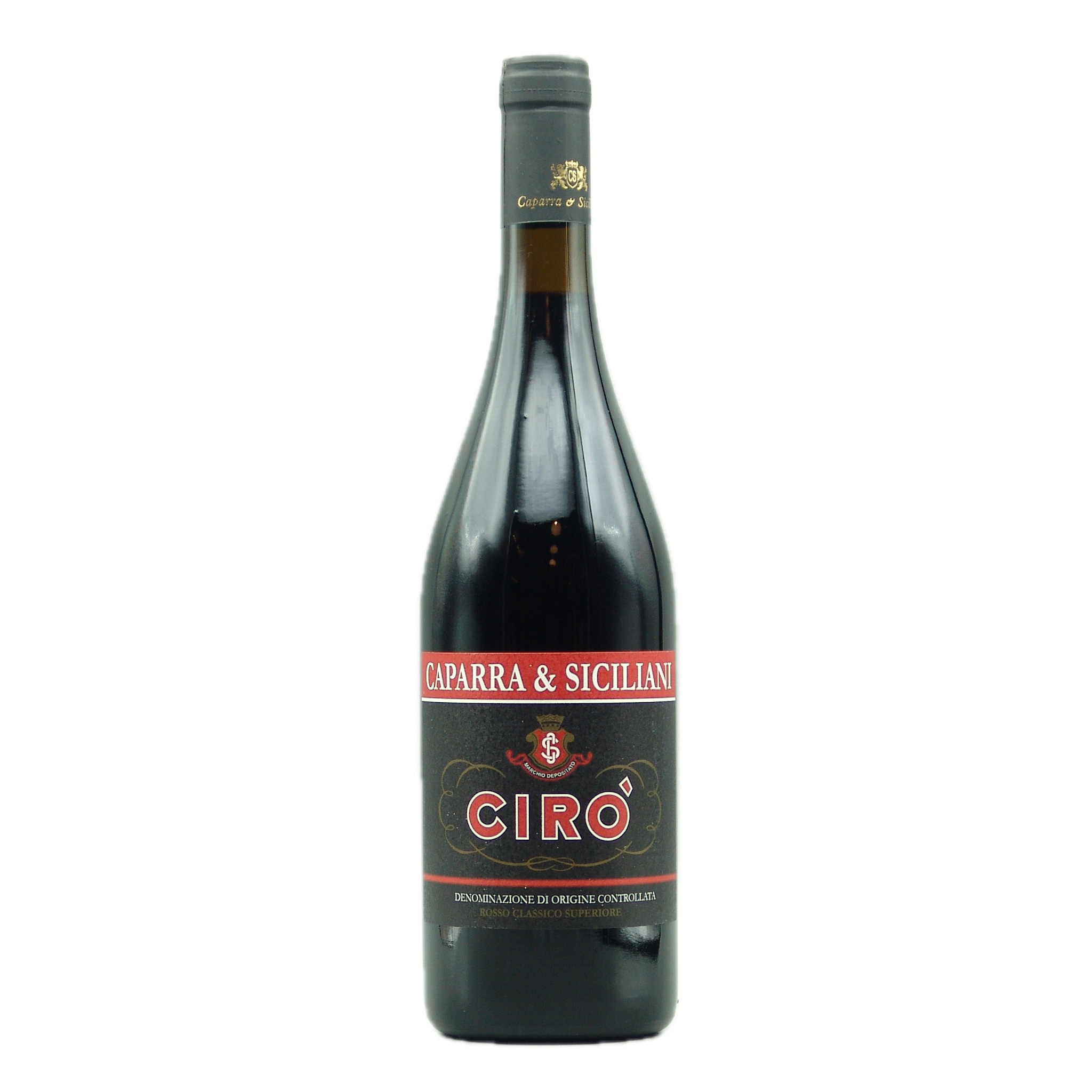 Ciro Rosso Classico 2020 Caparra-Siciliani “Superiore" 750ml