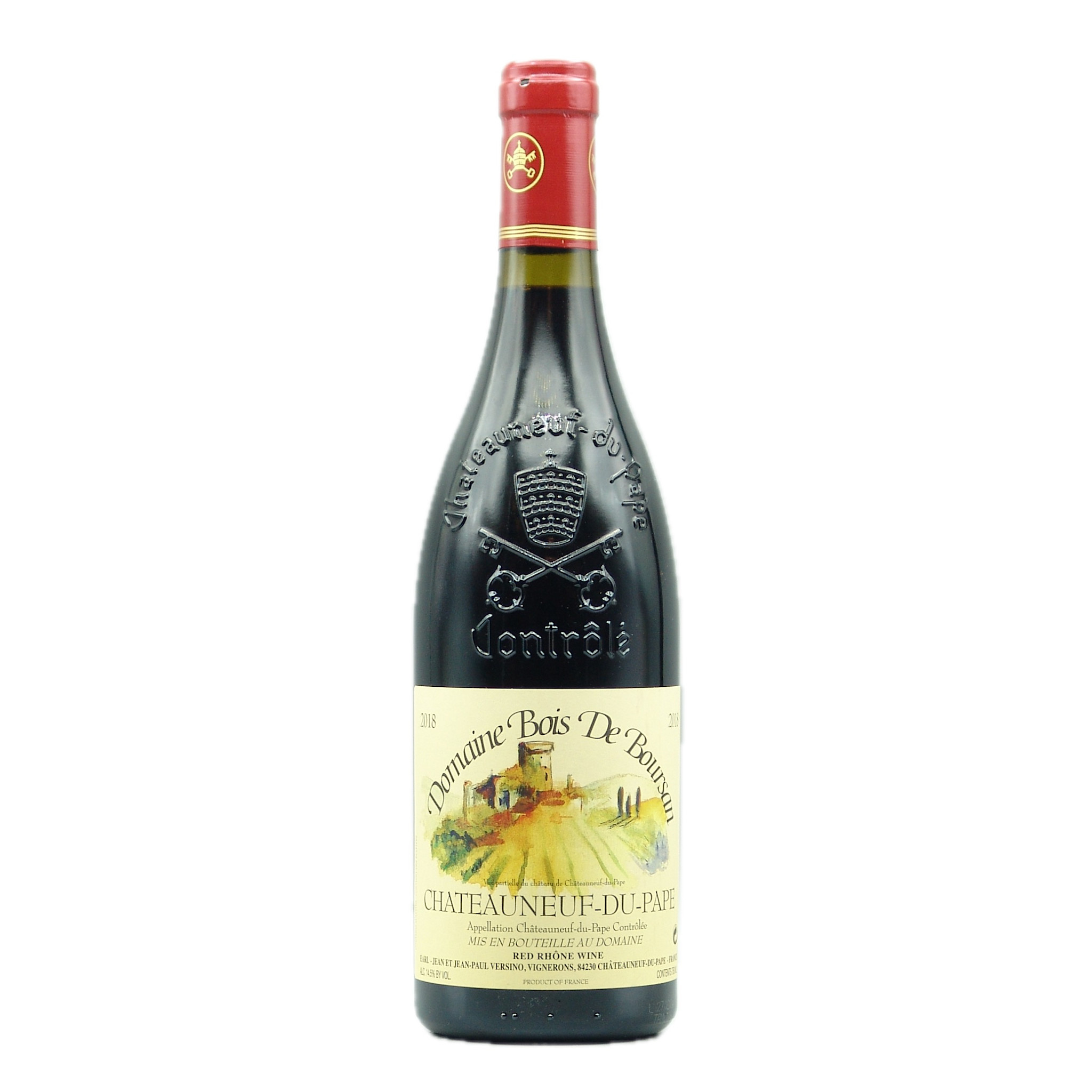 Chateauneuf de Pape Cuvee Tradition 2018 Domaine Bois du Boursan 750ml