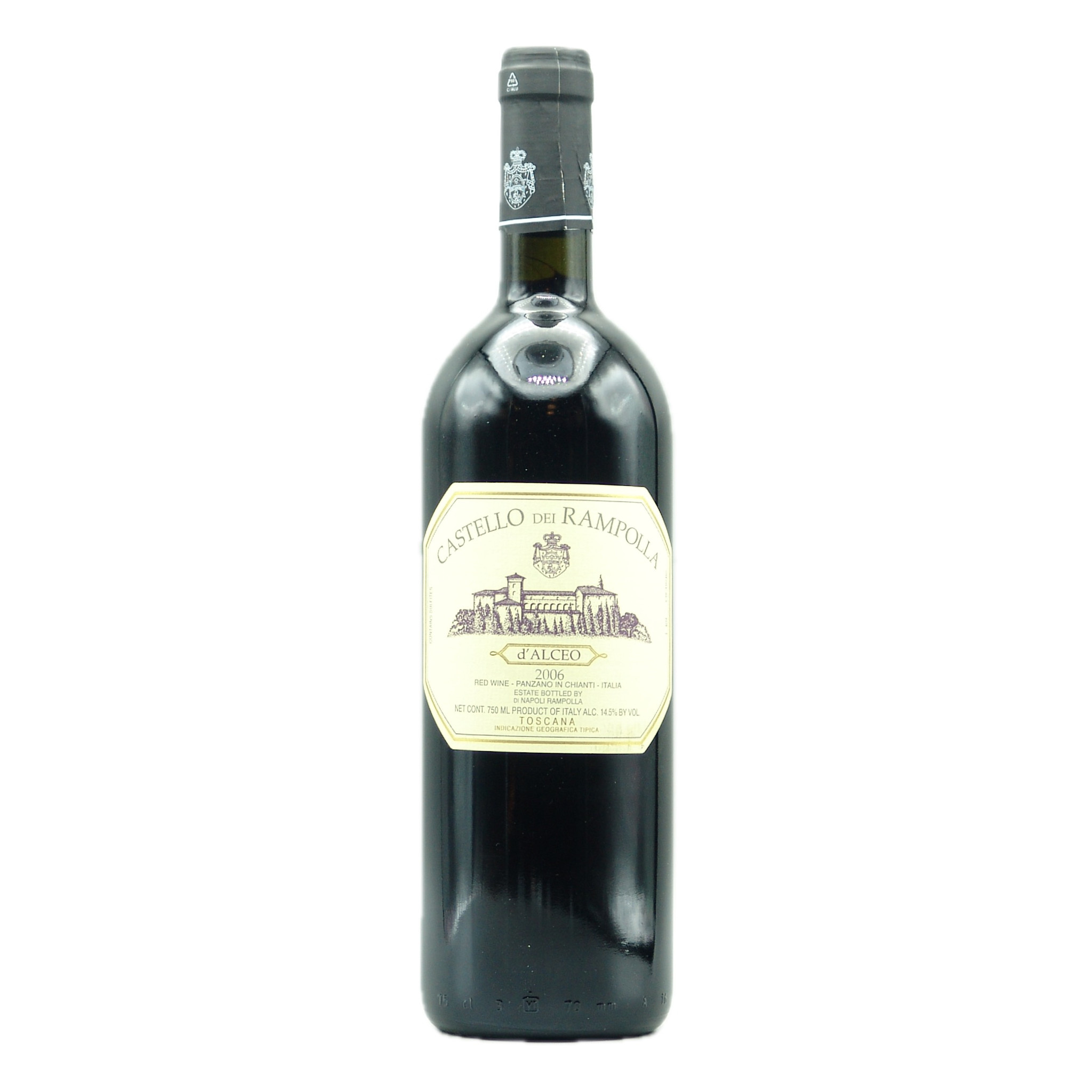 Super Tuscan "Vigna D'Alceo" 2006 Castello dei Rampolla 750ml (direct import on 8/10/24)
