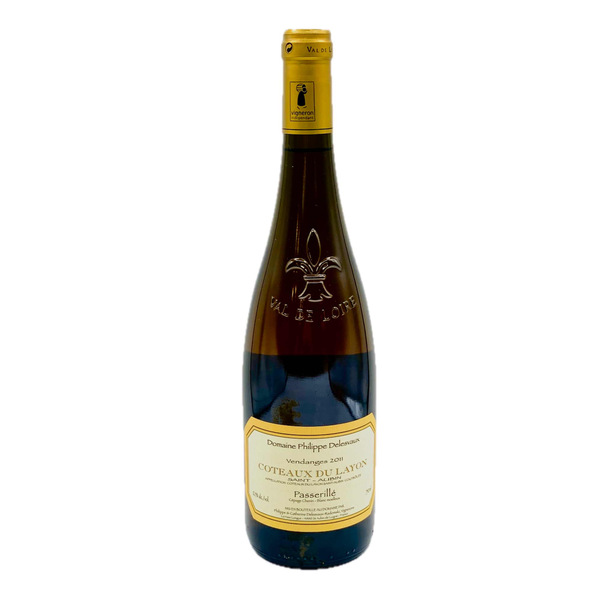 Coteaux du Layon-St. Aubin “Passerillé”  2011 Domaine Philippe Delesvaux  750ml