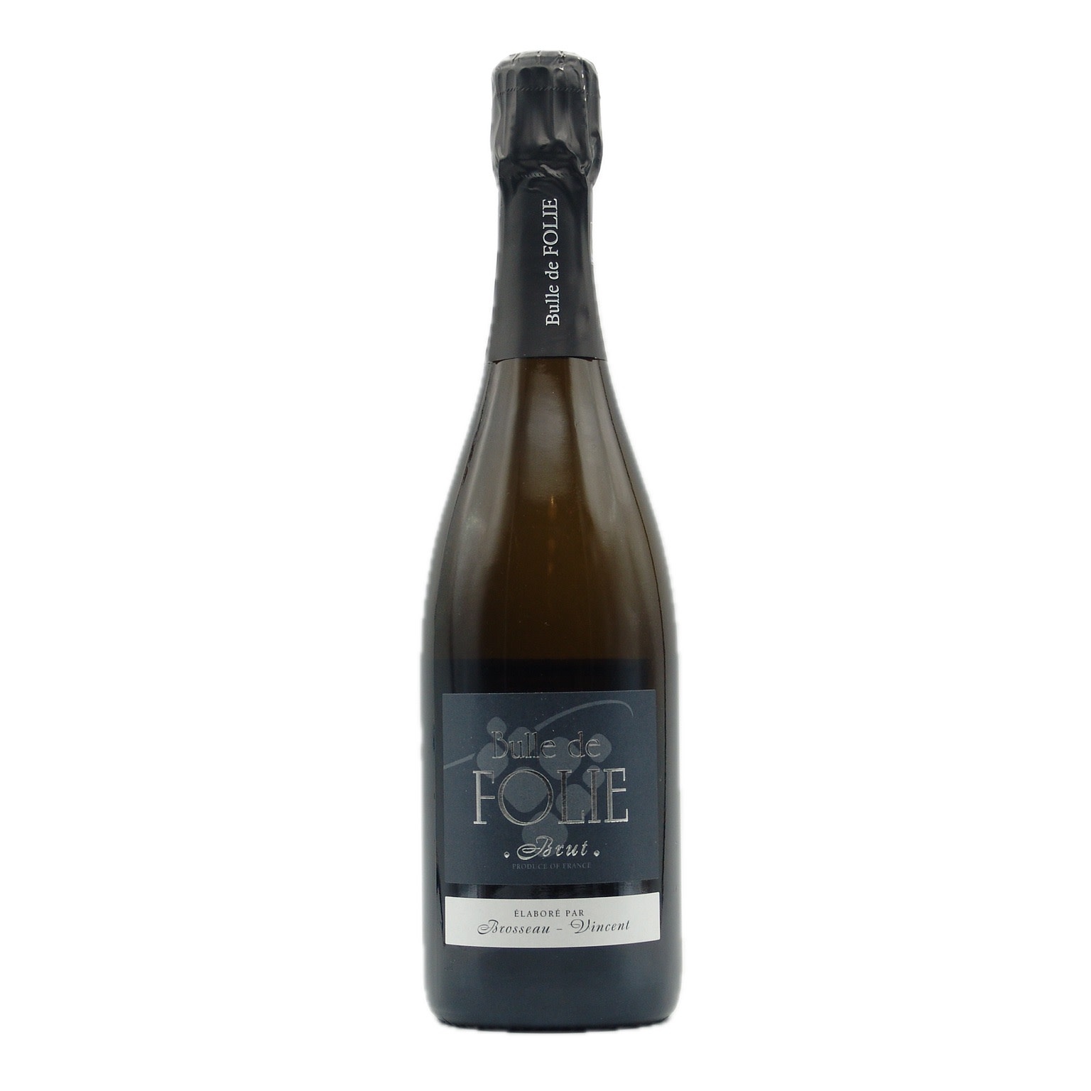 Loire Sparkling Brut NV Domaine La Foliette "Bulle de Folie" 750ml