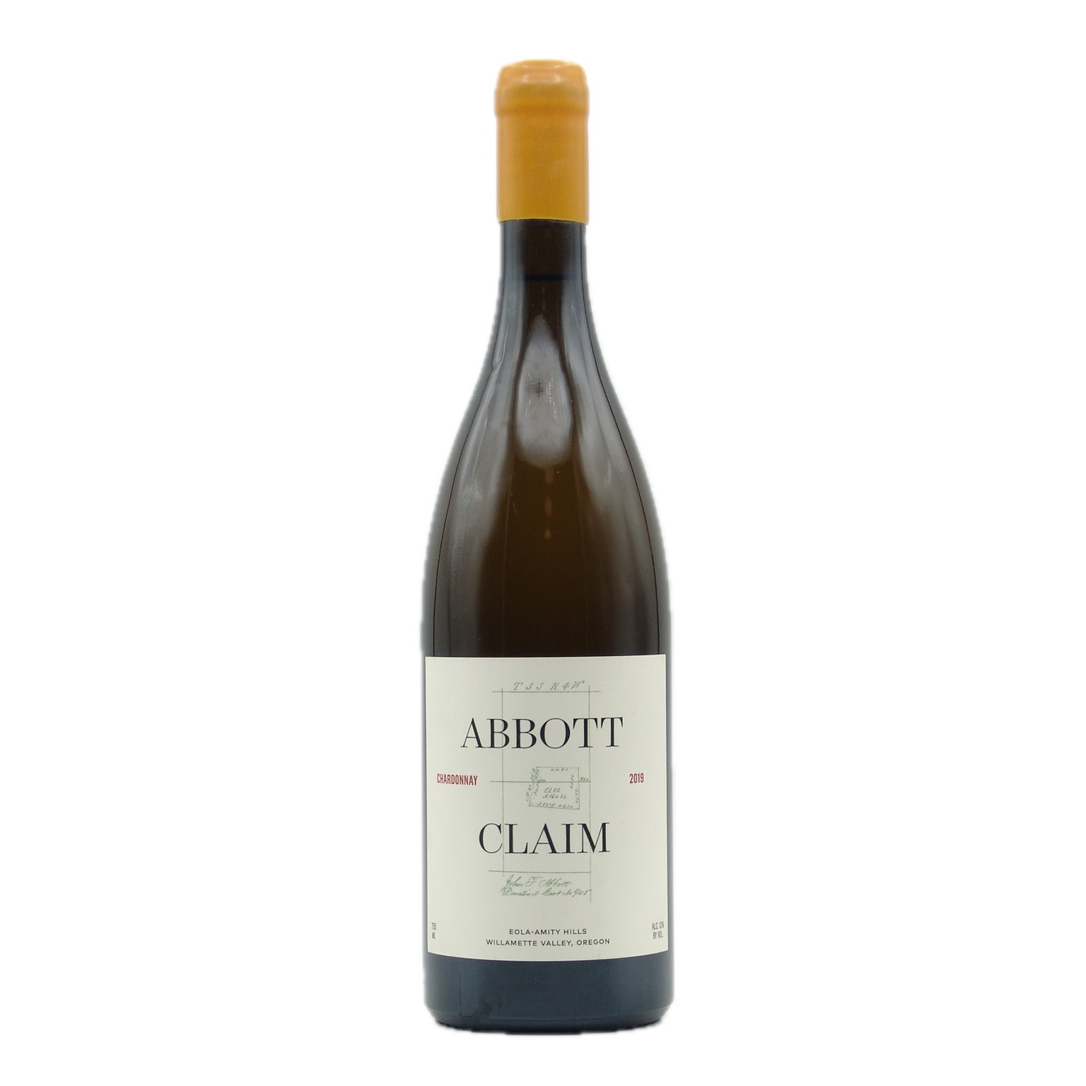 Willamette Valley Chardonnay 2019 Abbott Claim  750ml