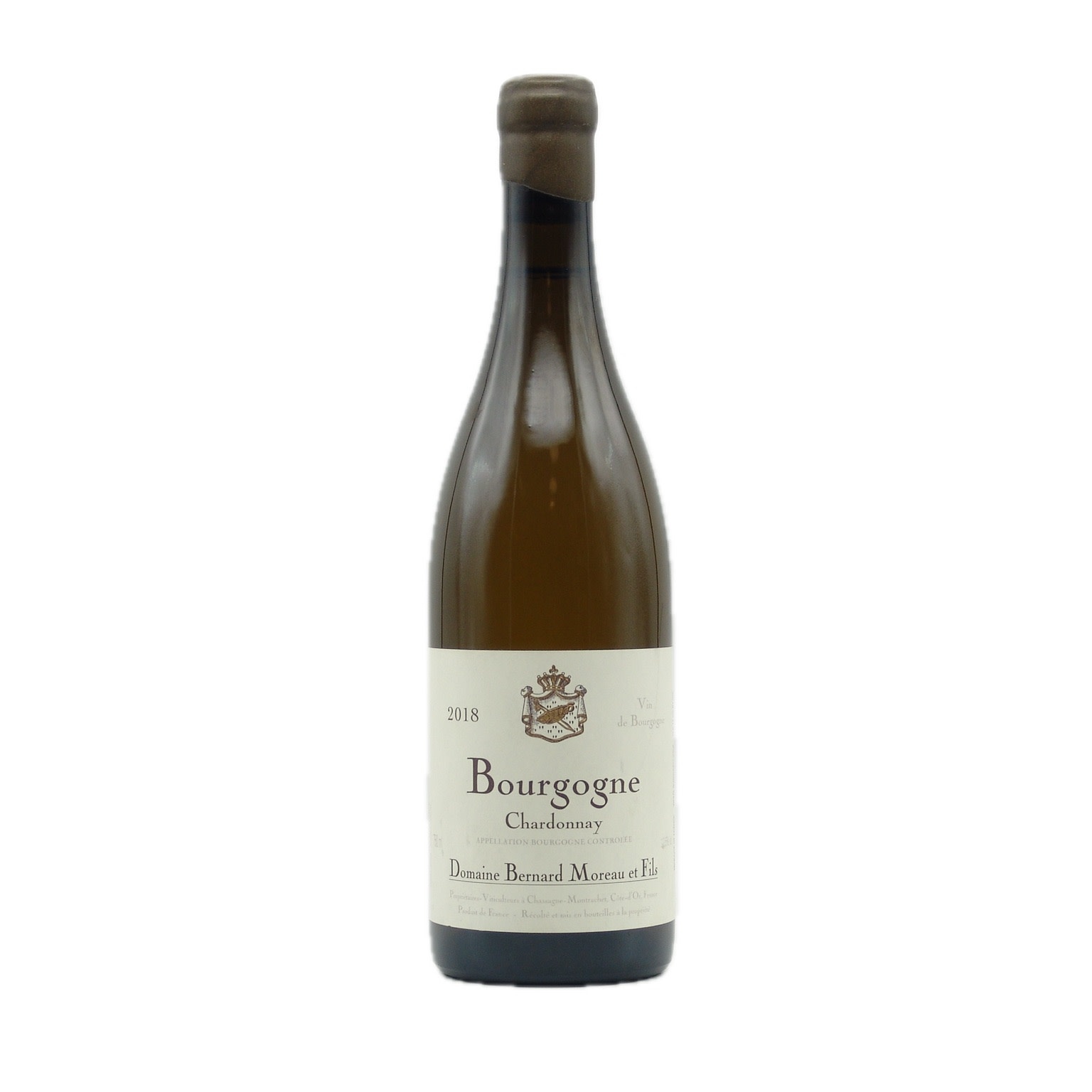 Bourgogne Blanc 2018 Domaine Bernard Moreau  750ml