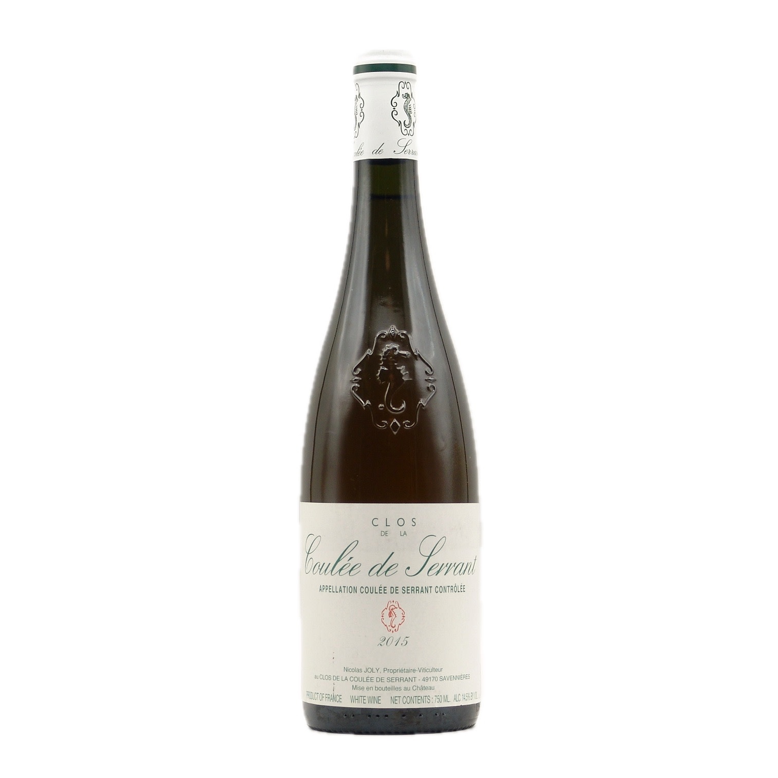 Savennieres “Clos de la Coulee de Serrant” 2015 Nicolas Joly 750ml
