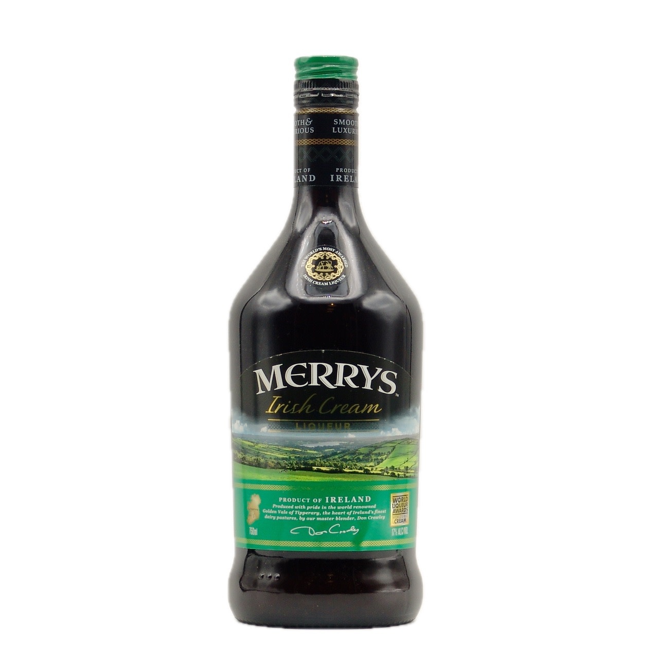 Merry's Irish Cream 17% ABV (34 proof)  750ml
