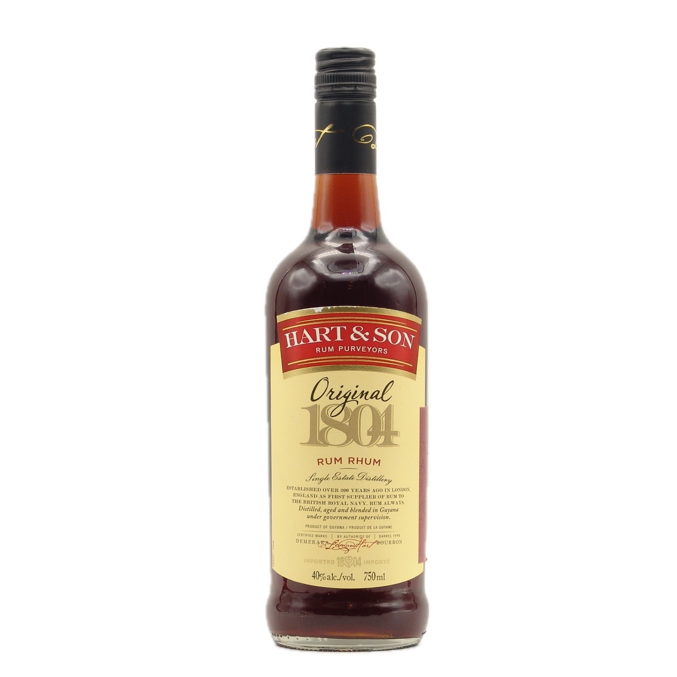 Lemon Hart & Sons 1804 Original Rhum 750ml