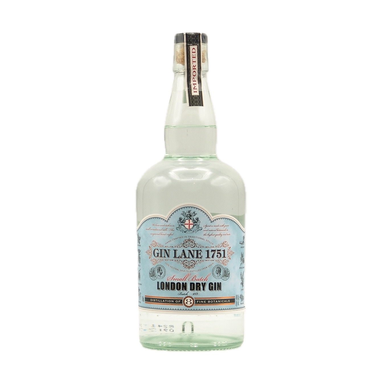 Gin Lane 1751 Small Batch London Dry Gin 750ml (80 Proof)
