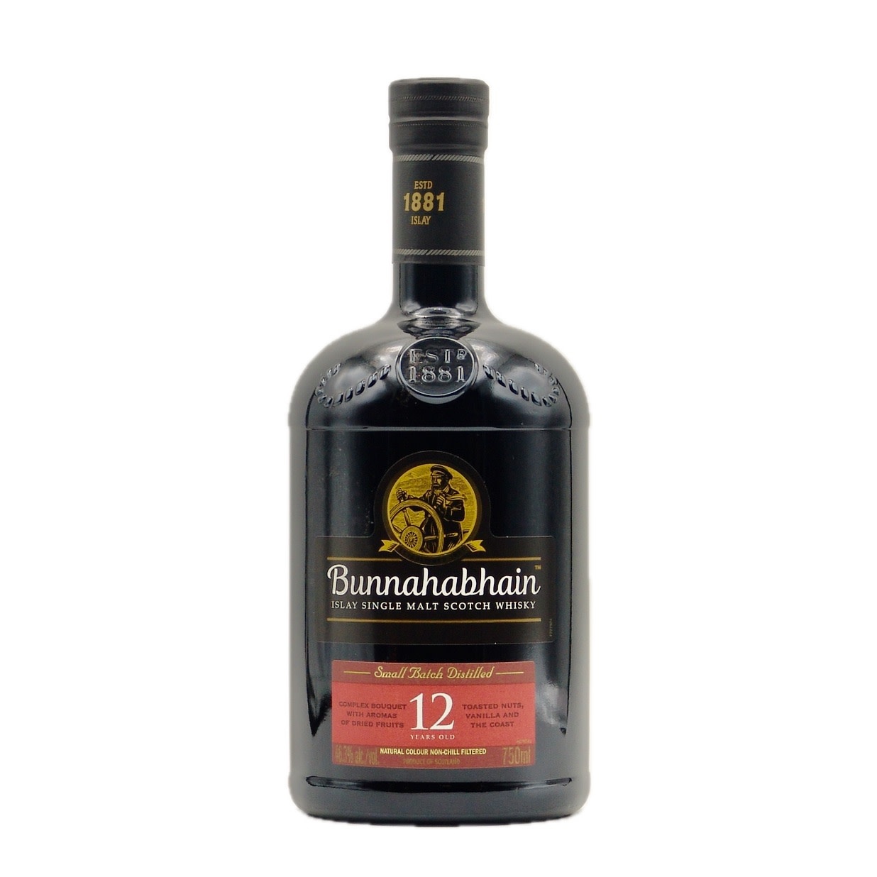 Bunnahabhain 12yr Islay Single Malt Scotch Whisky 750ml (92.6 Proof)75.95