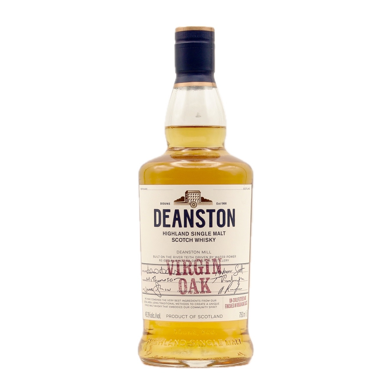 Deanston 5yr Highland Single Malt Scotch Whisky 750ml (92.6 Proof)