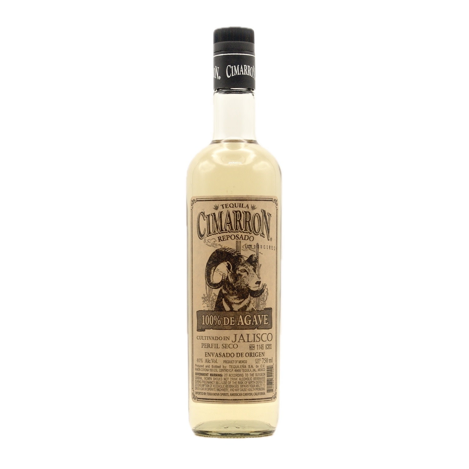Cimarron Tequila Reposado (80 proof) 750ml