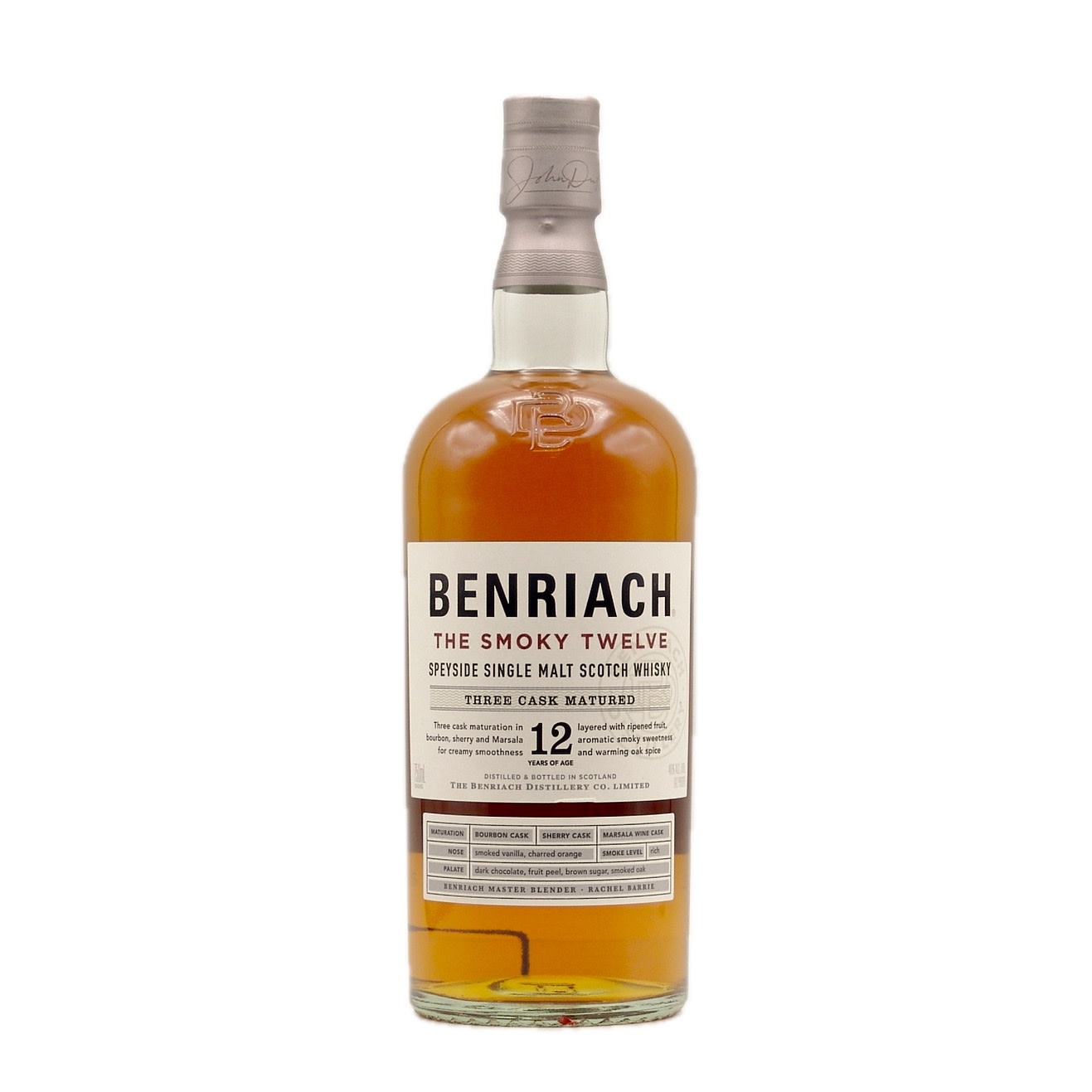 Benriach "The Smoky" 12yr Single Malt Scotch Whisky 750ml (92 proof)