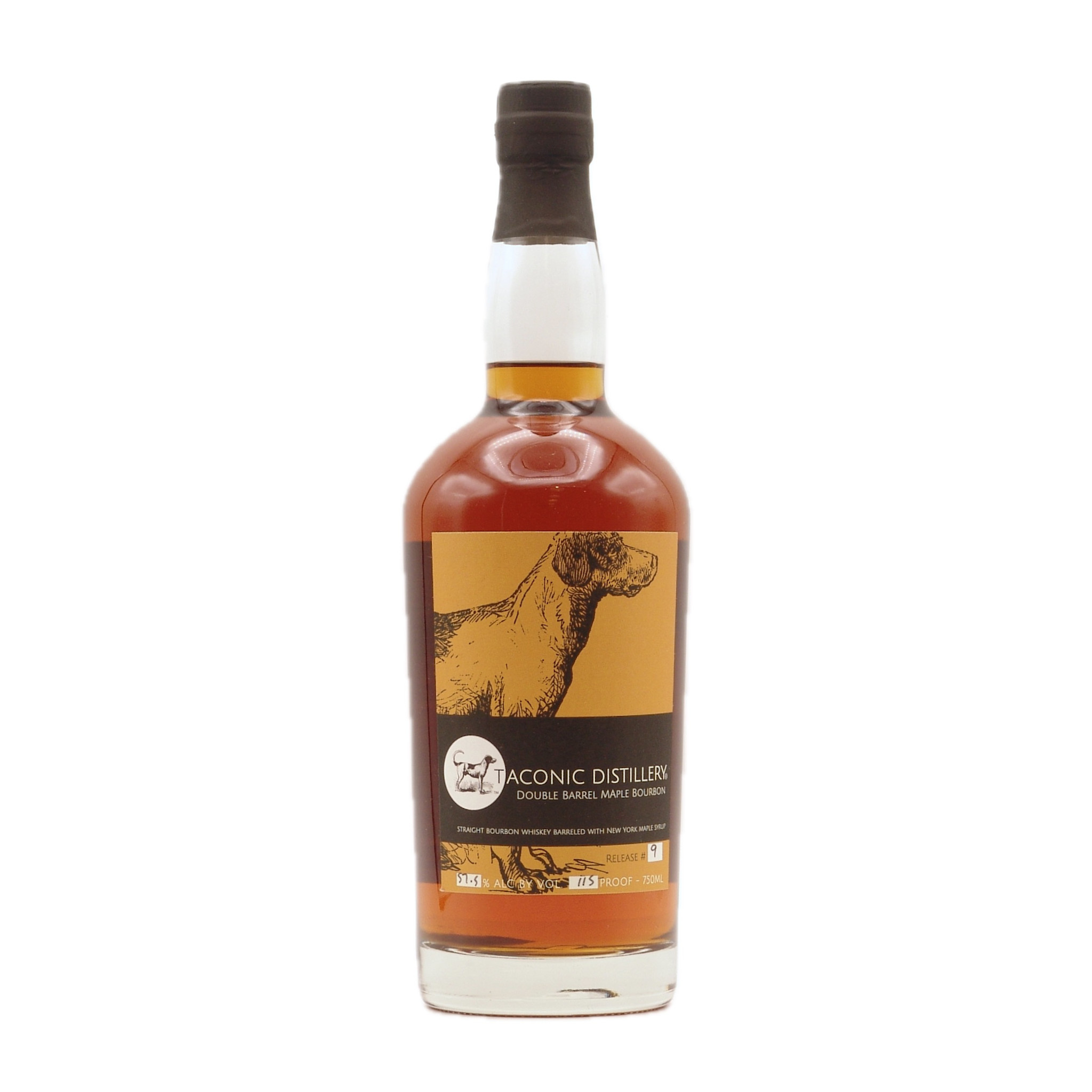 Taconic Distillery Double Barrel Maple Bourbon Whiskey  (90 proof) 750ml
