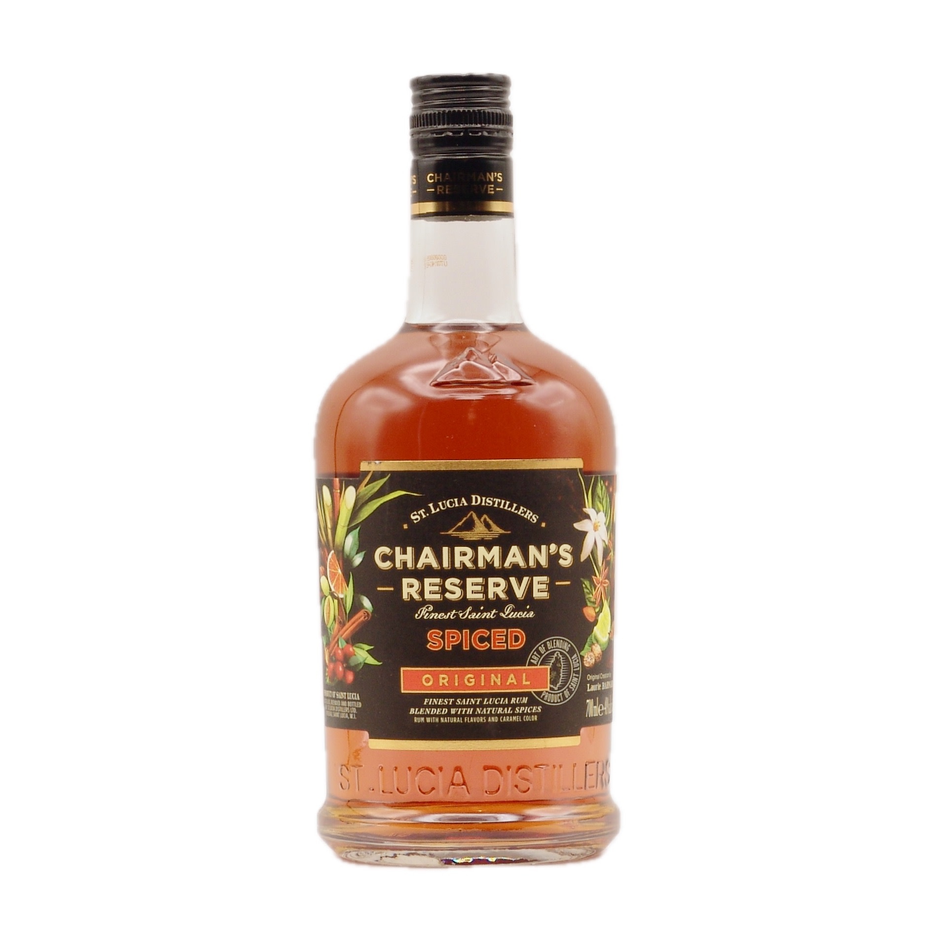 St. Lucia Chairman's Reserve Spiced Rum  (80 proof) 700ml