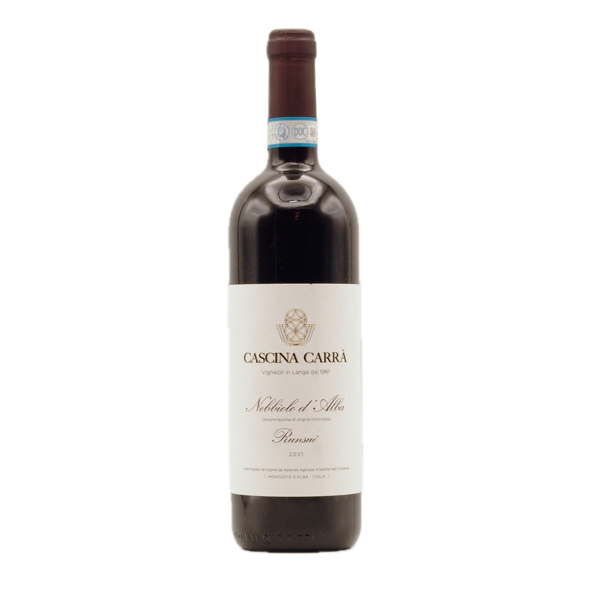 Nebbiolo d’Alba "Runsue Vyd." 2021 Cascina Carra 750ml