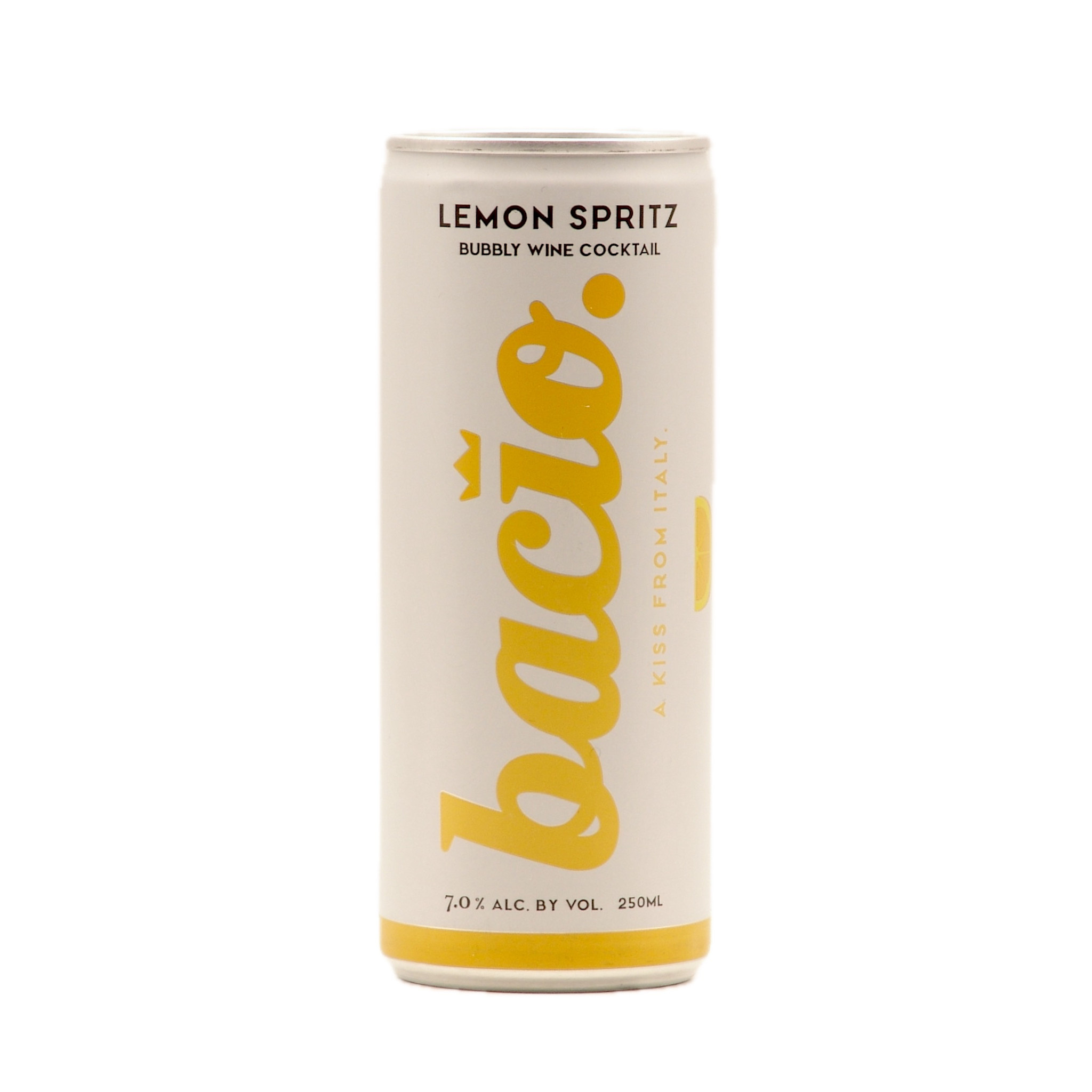Bacio Lemon Spritz Cans (7% Alc) 250ml