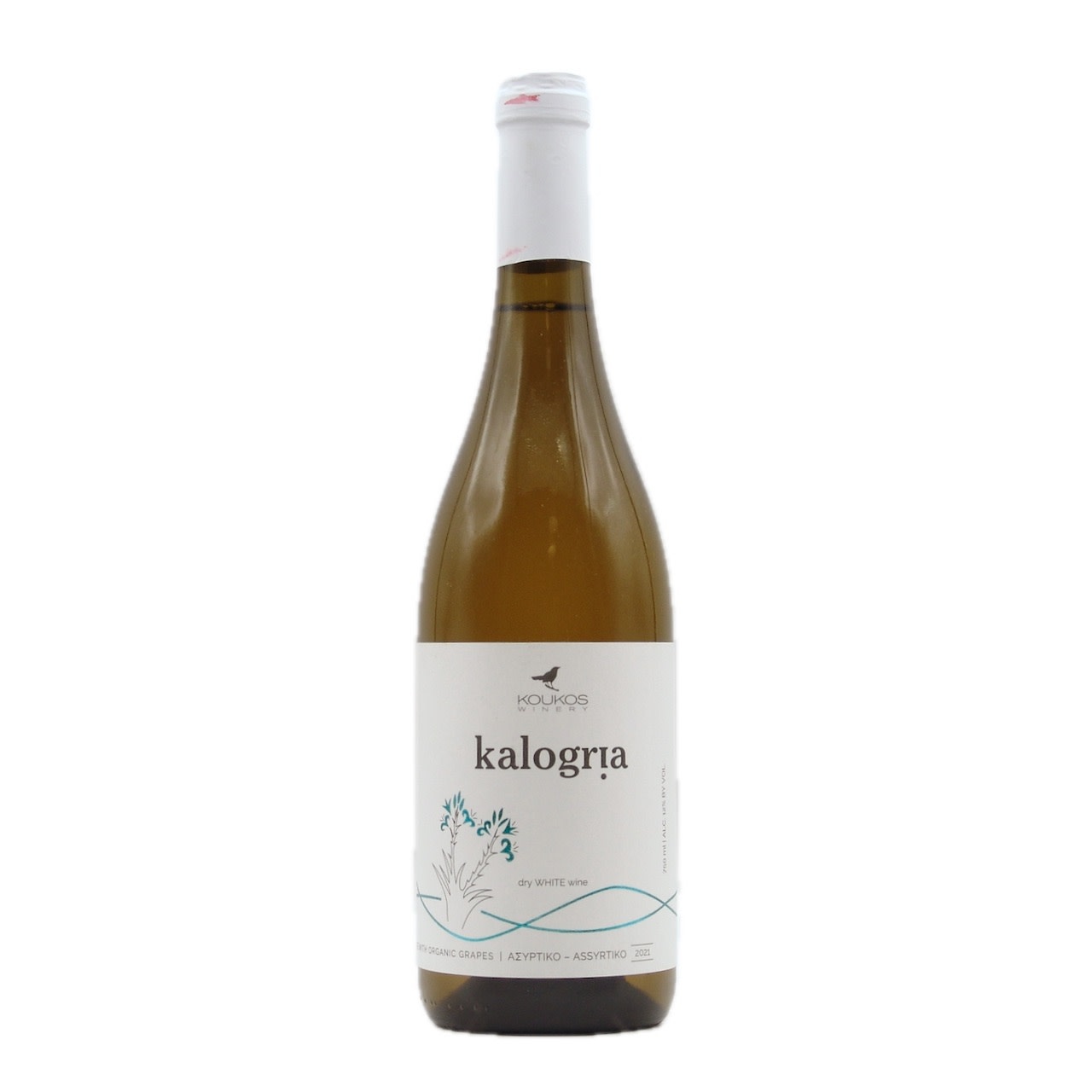 Peloponnese Assyrtiko 2021 Koukos Winery "Kalogria" 750ml
