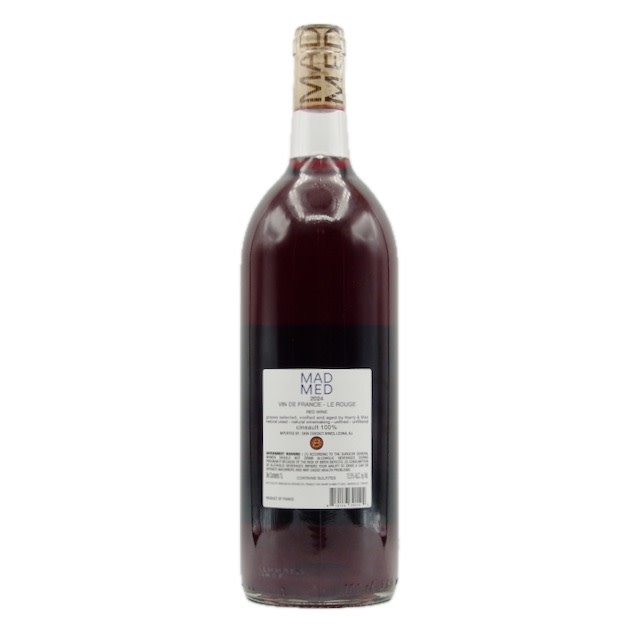 Vin de France Red 2024 Harry & Max "Mad Med"  1.0 Liter