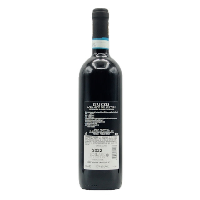 Aglianico del Vulture 2022 Grifalco “Gricos” 750ml