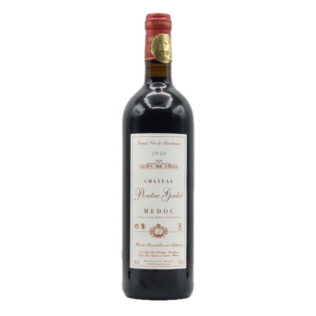 Medoc Bordeaux Red 2020 Chateau Pontac Gadet 750ml