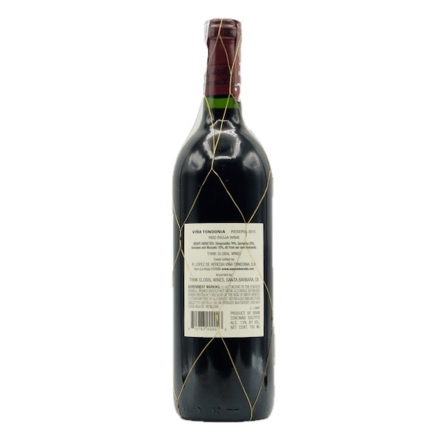 Rioja Alta “Tondonia” 2010 Lopez de Heredia 750ml