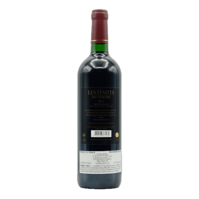 Margaux 2011 Les Hauts Du Tertre  750ml