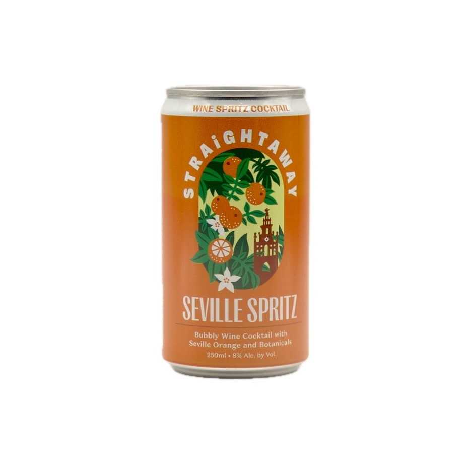 Nitro Seville Orange Spritz Can  (8% Alc.) 250ml