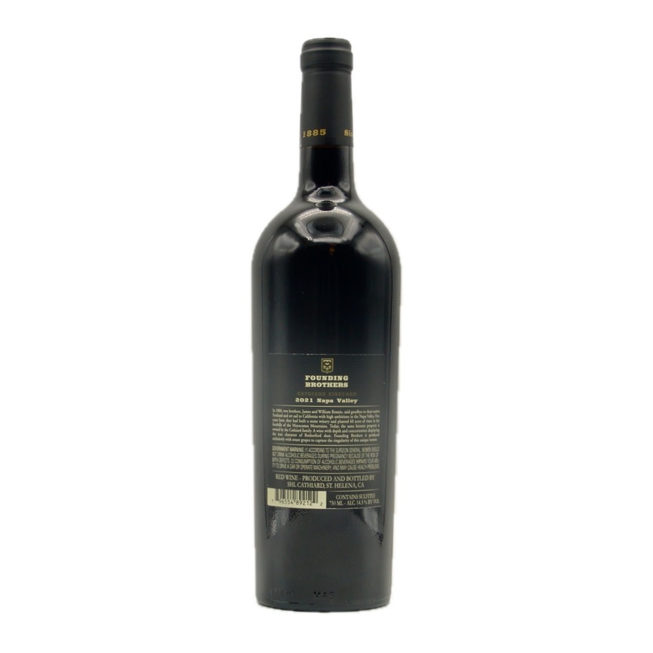 Napa Valley Red Blend 2021 Cathiard Vineyard "Founding Brothers"  750ml