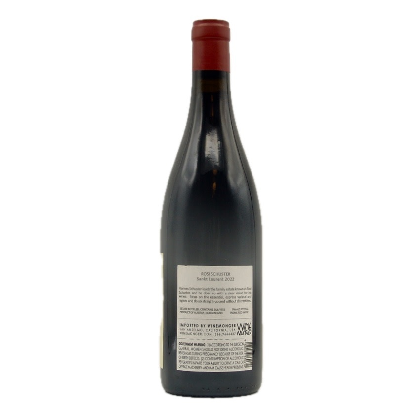 Austrian Sankt Laurent 2022 Rosi Schuster  750ml