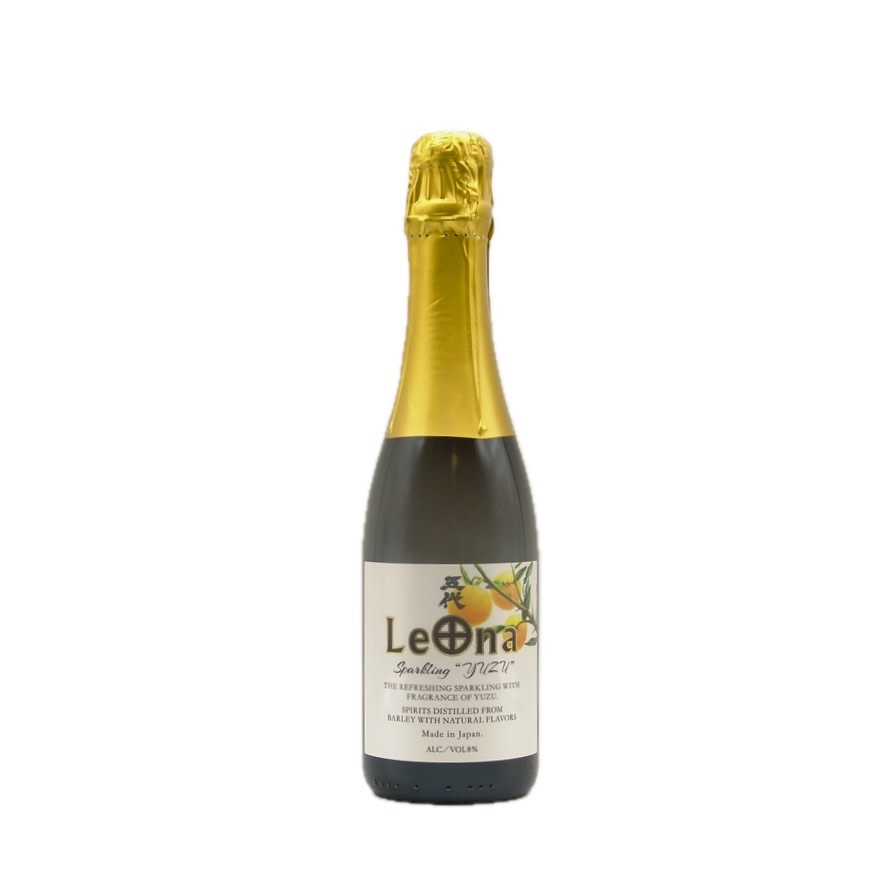 Yuzu Sparkling Semi-Sweet NV Yamamoto Shuzo "Leona"  375ml