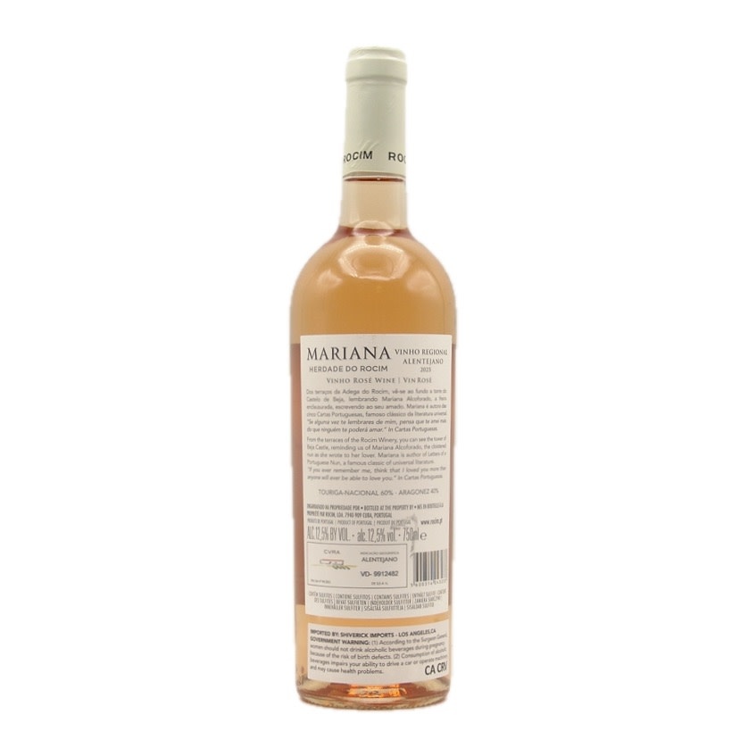 Alentejo Rose 2025 Herdade do Rocim “Mariana” 750ml