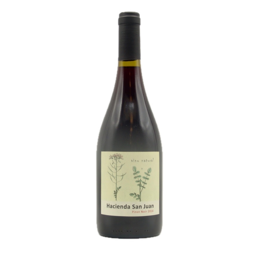 Chilean Pinot Noir 2016 Hacienda San Juan "San Juan Valley"  750ml