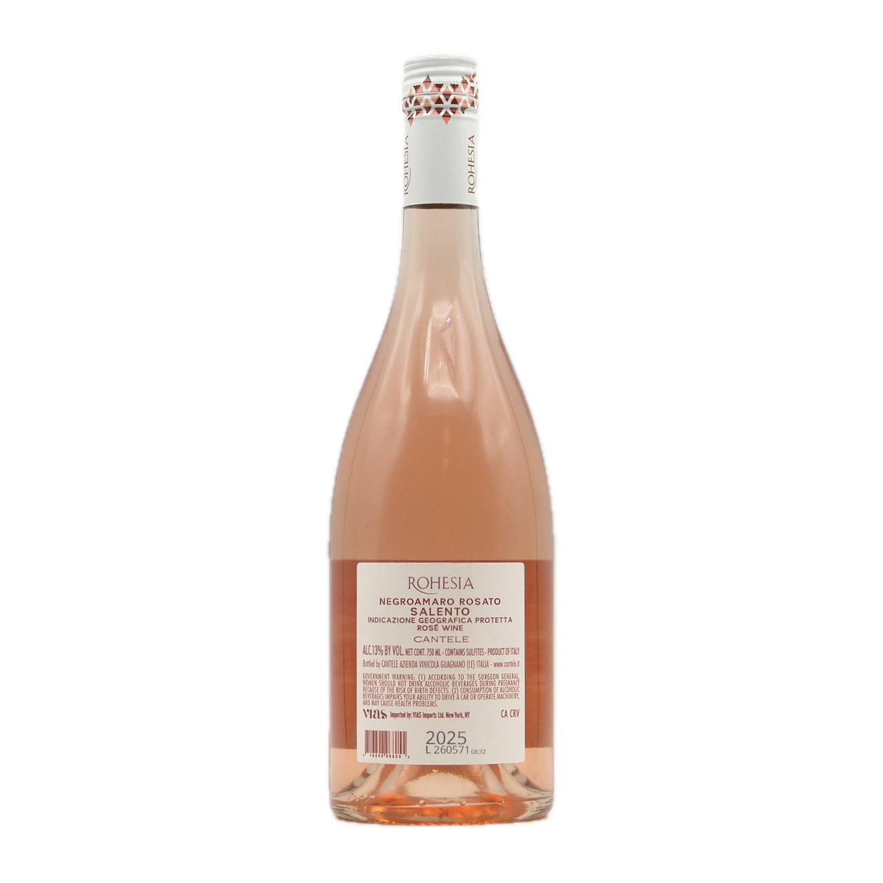 Rose Puglia 2025 Azienda Cantele "Rohesia" 750ml