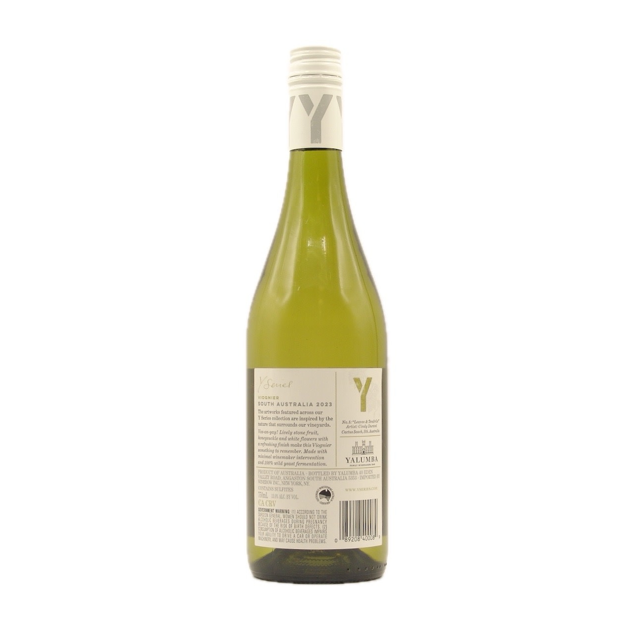 South Australia Viognier 2023 Yalumba "Y Series" 750ml