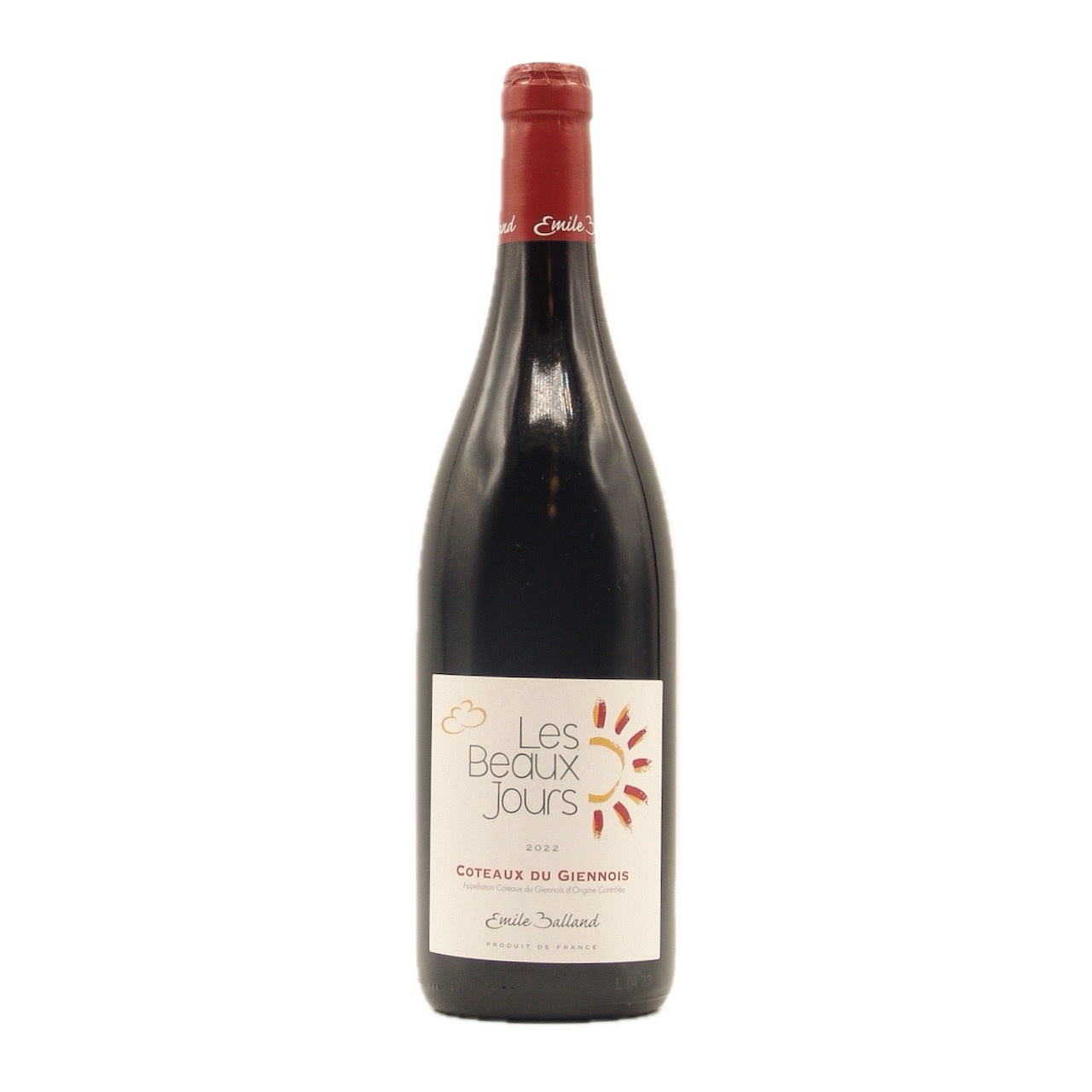 Coteaux du Giennois 2022 Emile Balland "Les Beaux Jours" 750ml