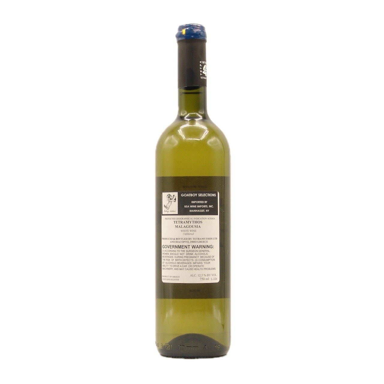 Greece Malagousia 2025 Tetramythos 750ml