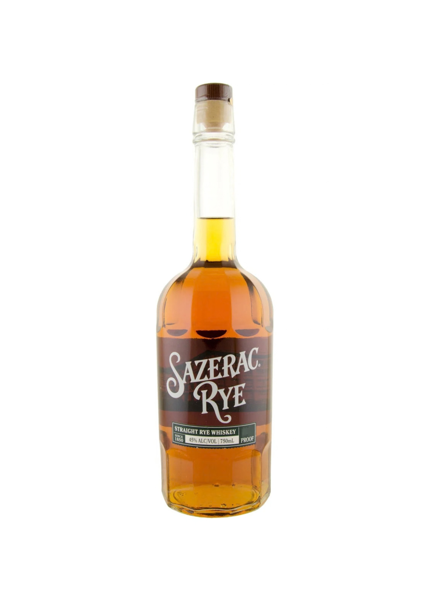 Sazerac Kentucky Straight Rye Whiskey 750ml (90 proof)