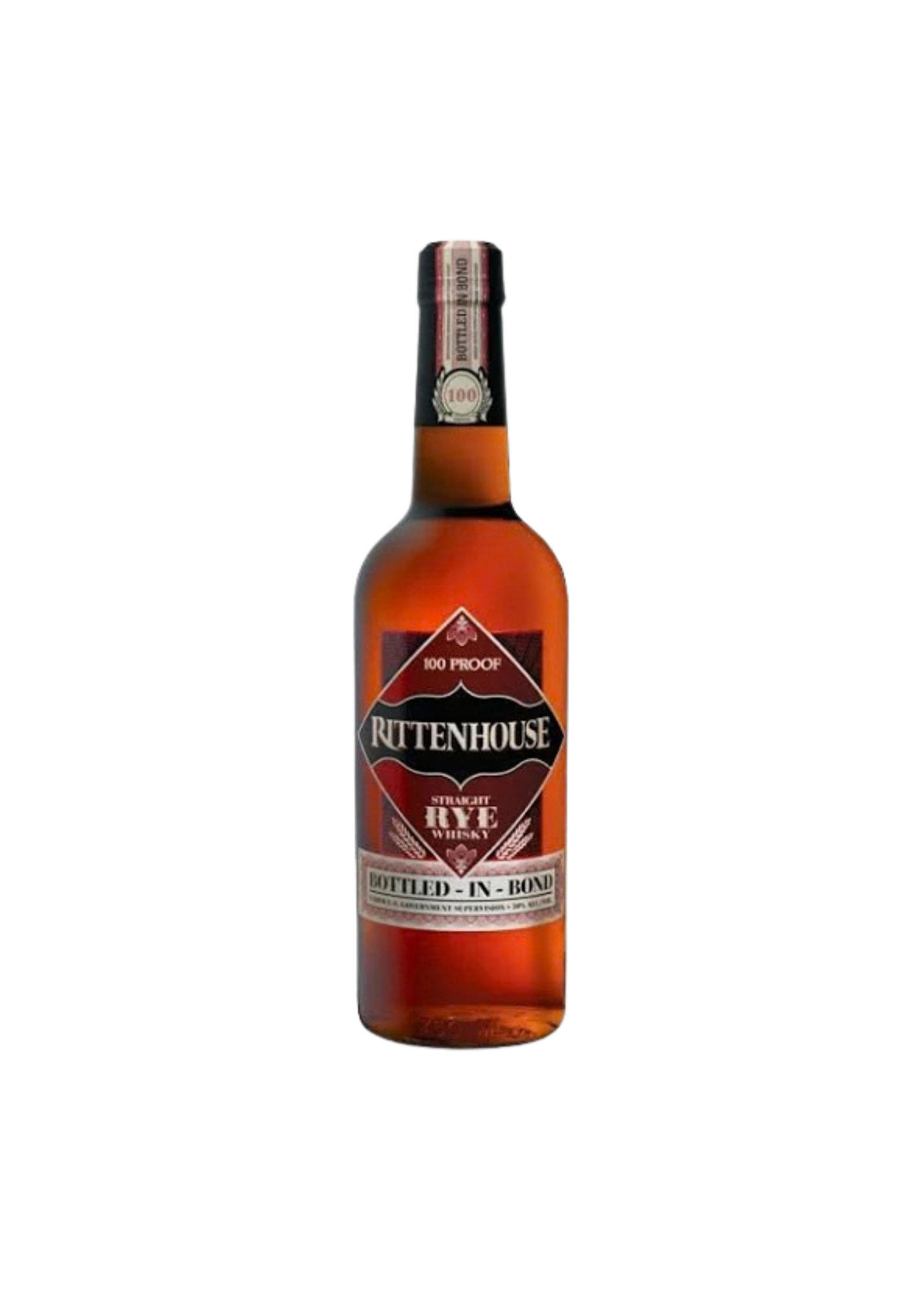 Rittenhouse Bonded Straight Rye Whisky  750ml (100 proof)