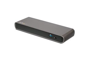 StarTech Thunderbolt 3 Dock - Dual 4K video (Only 1 external display supported on Apple M1 computers)