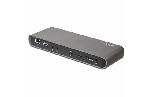 StarTech Thunderbolt 3 Dock - Dual 4K video (Only 1 external display supported on Apple M1 computers)