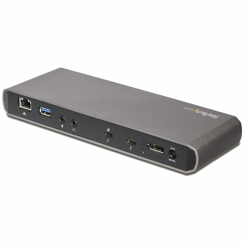 StarTech Thunderbolt 3 Dock - Dual 4K video (Only 1 external display supported on Apple M1 computers)