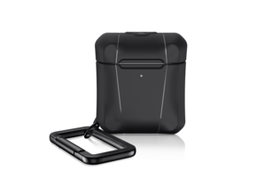 ItSkins Spectrum Solid Case for Airpods 1st/2nd gen Black (NOT COMPATIBLE WITH AIRPODS PRO)
